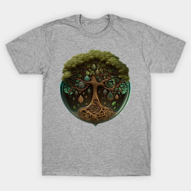 Tree of Life - Designs for a Green Future T-Shirt by Greenbubble